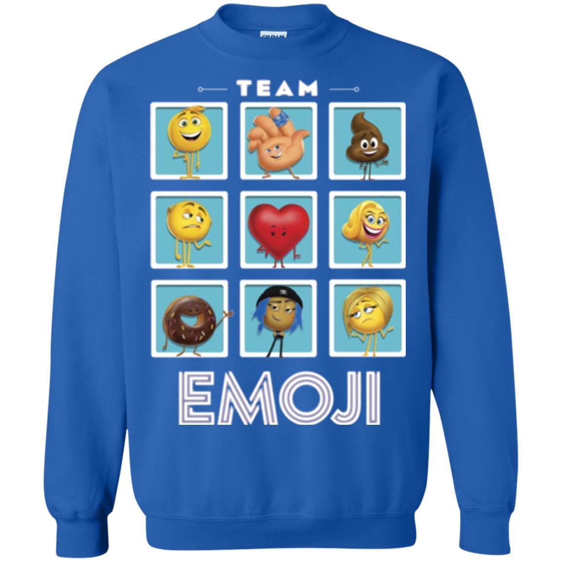 Film T-shirt Emoji Panels Graphic T-shirt Royal