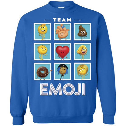 Film T-shirt Emoji Panels Graphic T-shirt Royal