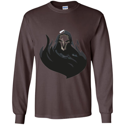 Overwatch Reaper Blossom Spray T-shirt Dark Chocolate