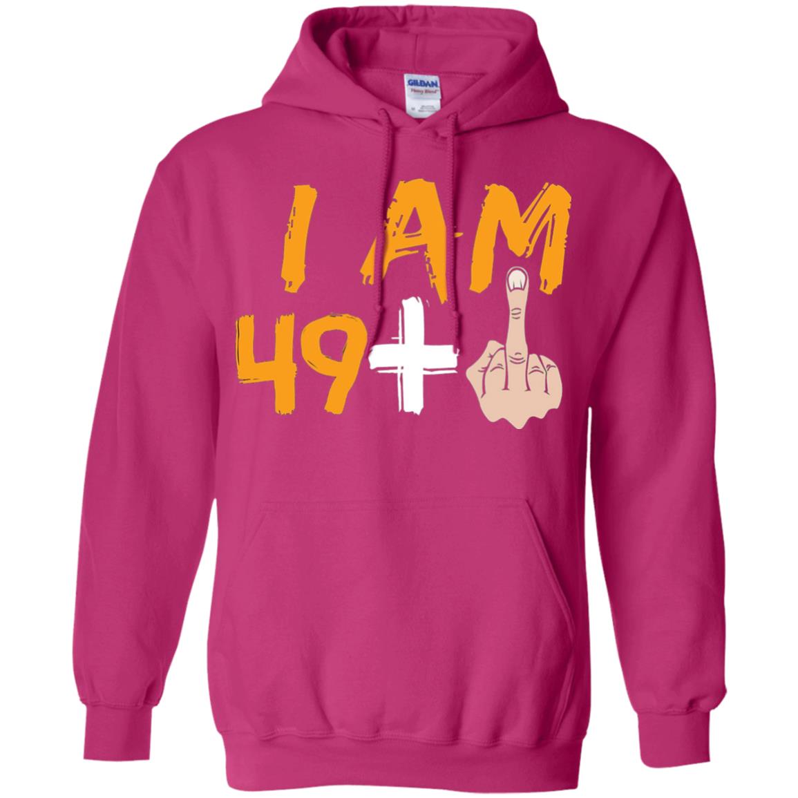 50th Birthday Funny T-shirt I Am 50 Years Old Heliconia