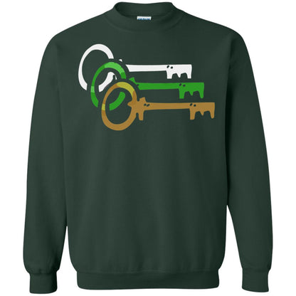 Player One Ready Keys Gamer T-shirt Forest Green