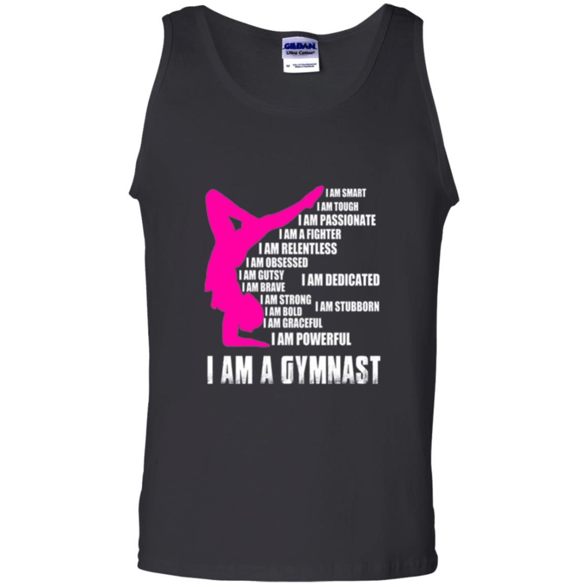 Gymnast T-shirt I Am A Gymnast Black
