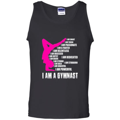 Gymnast T-shirt I Am A Gymnast Black
