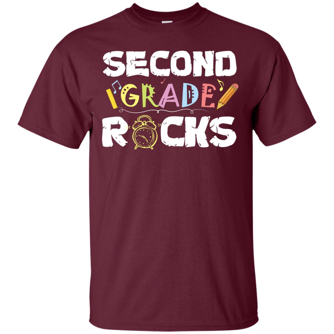 Second Grade 2nd Grade 2019 Shirt Maroon