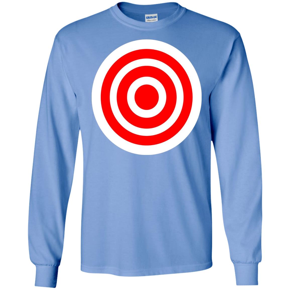 Funny Practice Bulls Eye Board Game Target T-shirt Carolina Blue