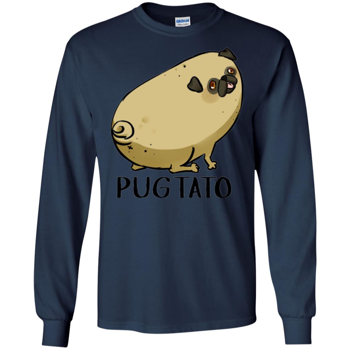 Dog Lovers T-shirt Pugtato Navy