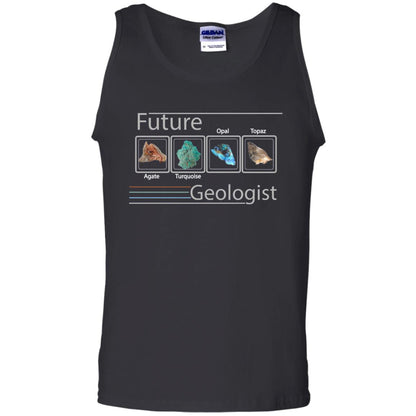 Future Geologist T-shirt Color Rocks Black