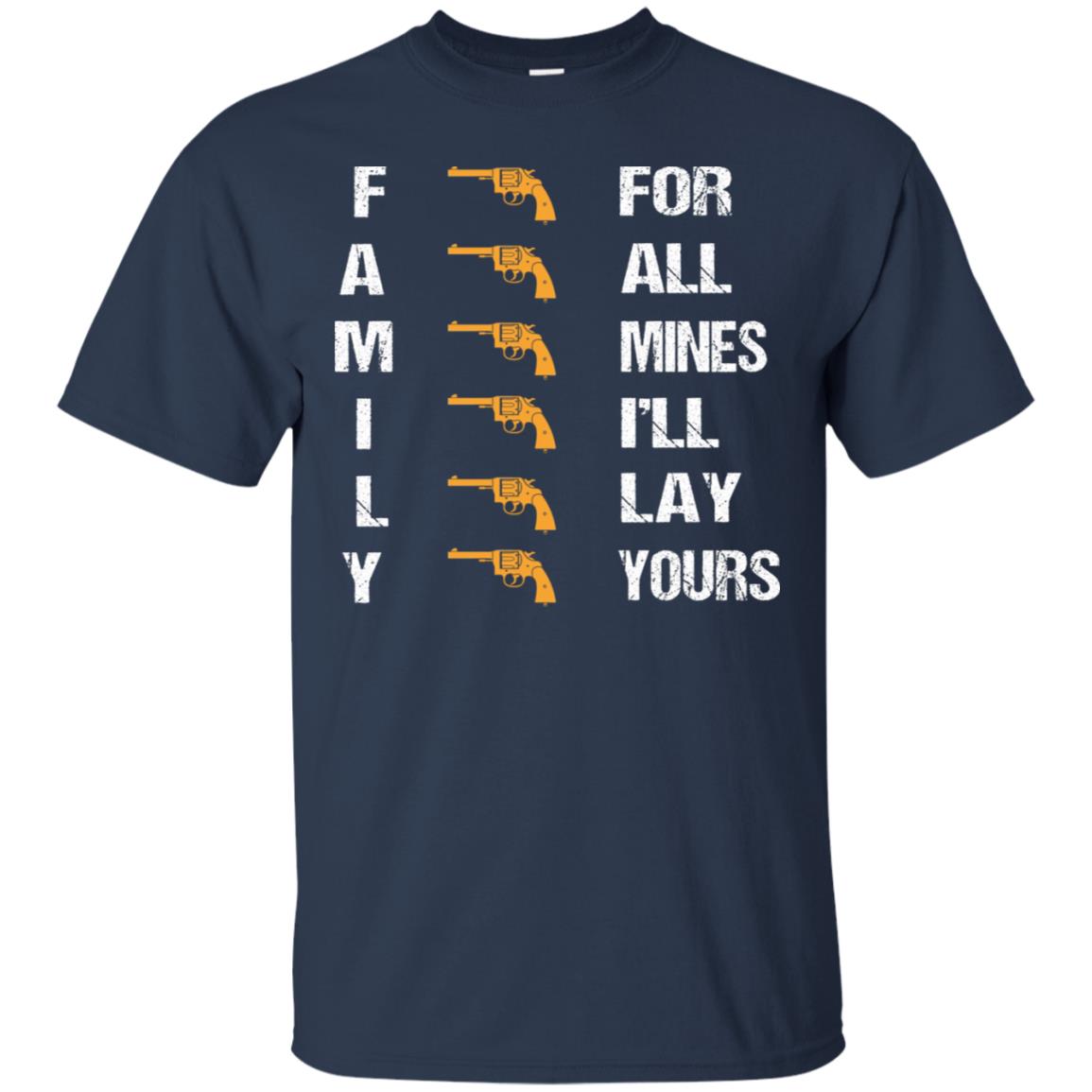 Family For Mines I'll Lay Yours Shirt Navy