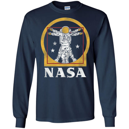 Vitruvian Astronaut T-shirt Navy