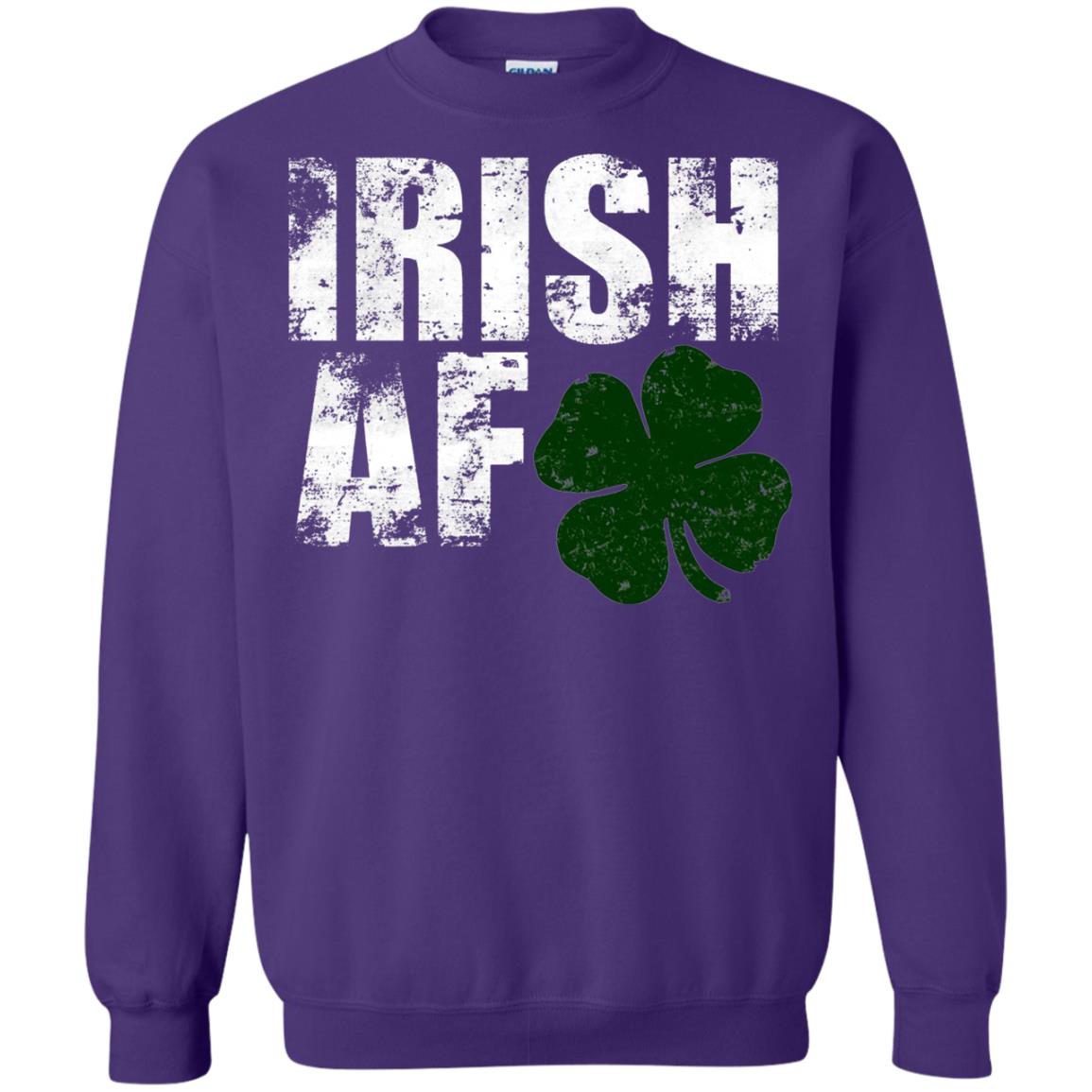 Funny Irish St. Patrick_s Day T-shirt Purple