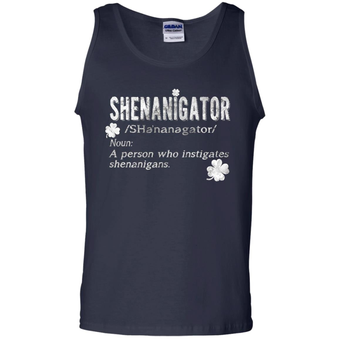 Shenanigator Shamrocks St. Patrick Day Shirt For Irish Navy