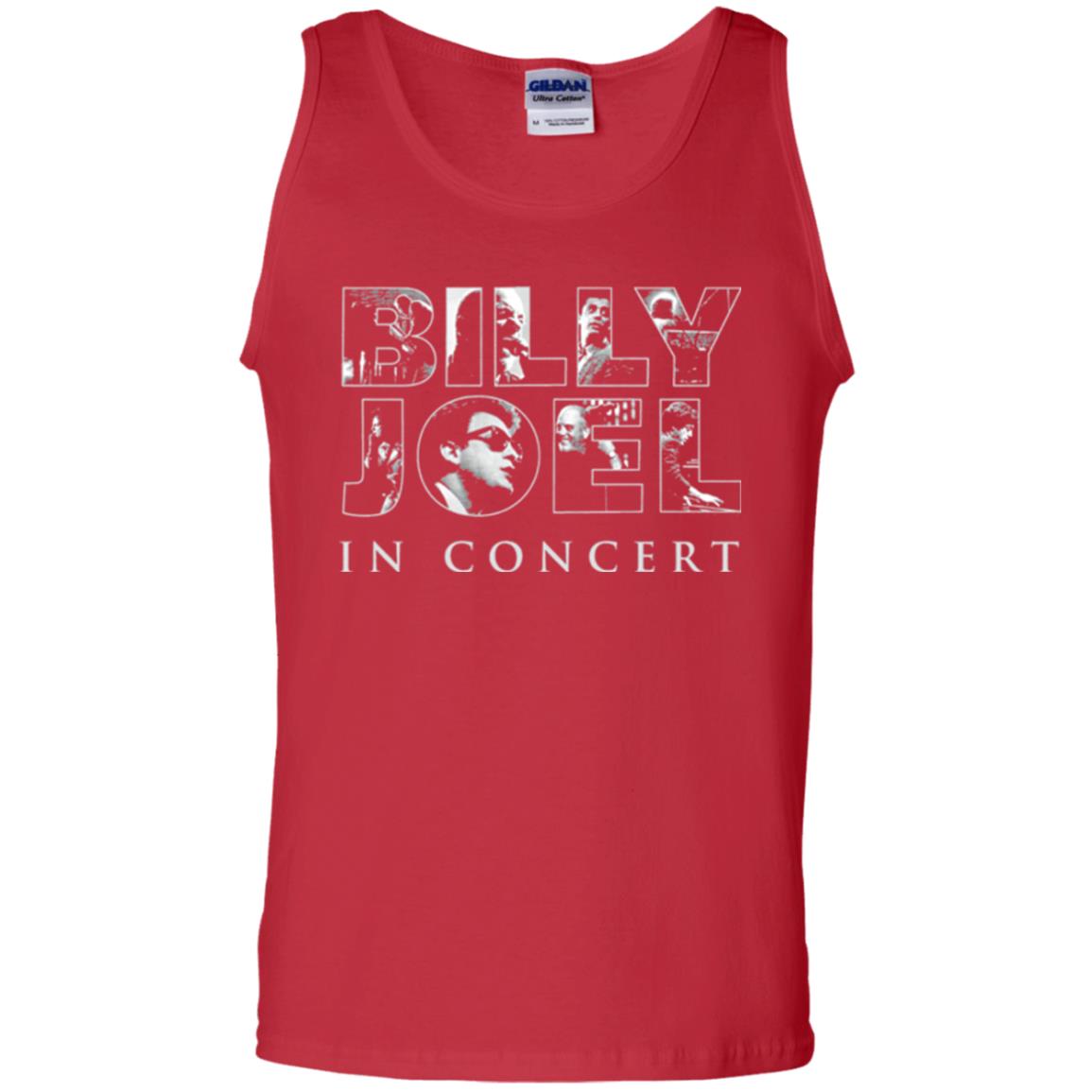 Artist T-shirt Billy Joel In Concert Red