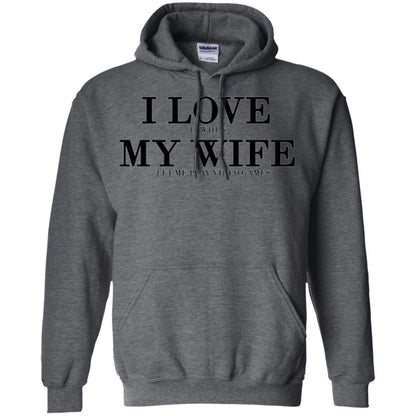 Husband T-shirt I Love It When My Wife Let Me Play Video Games Dark Heather