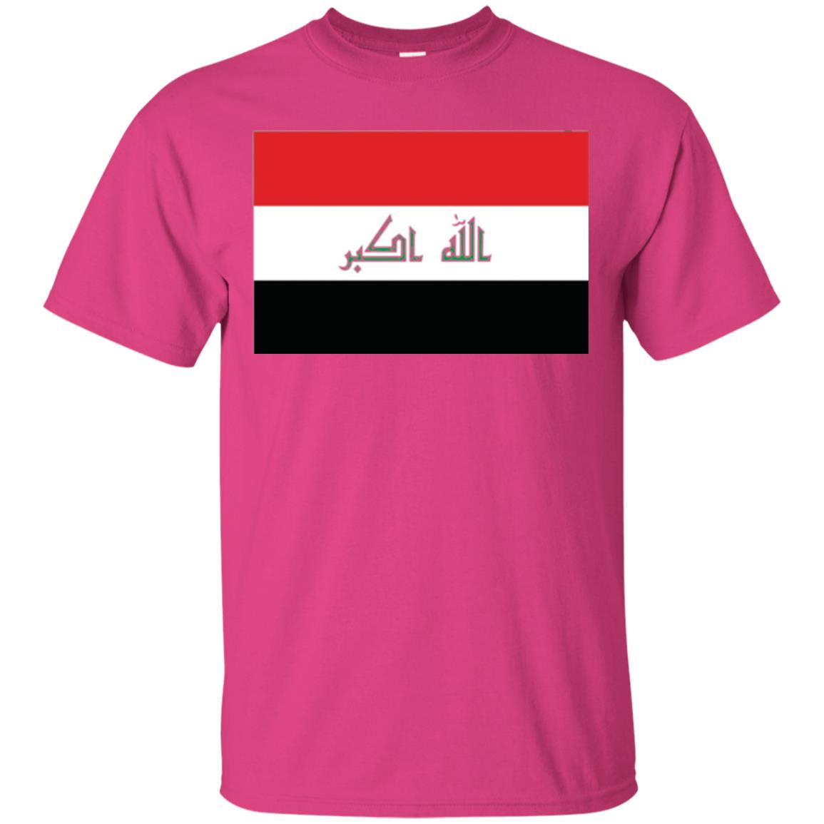 Iraqi Flag T-shirt Heliconia
