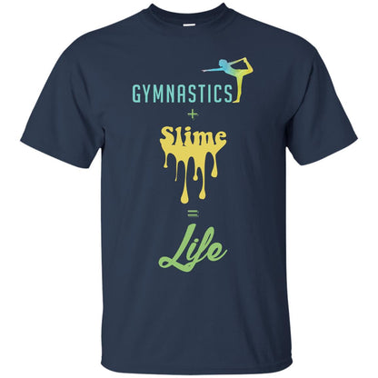 Gymnastics Plus Slime Equal Life Shirt Navy