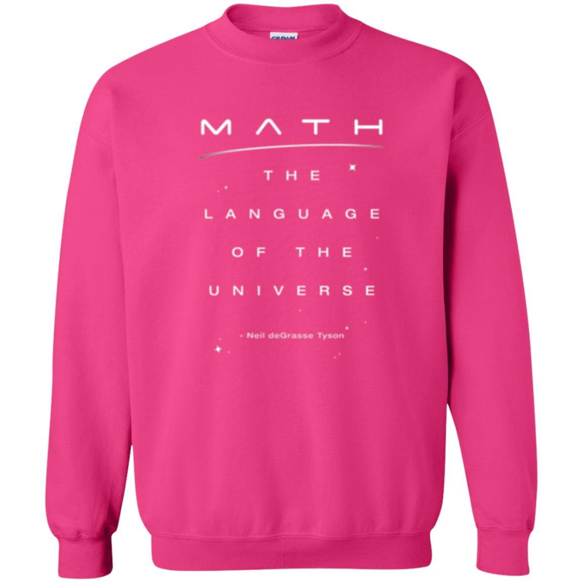 Math Lover T-shirt The Language Of The Universe Heliconia
