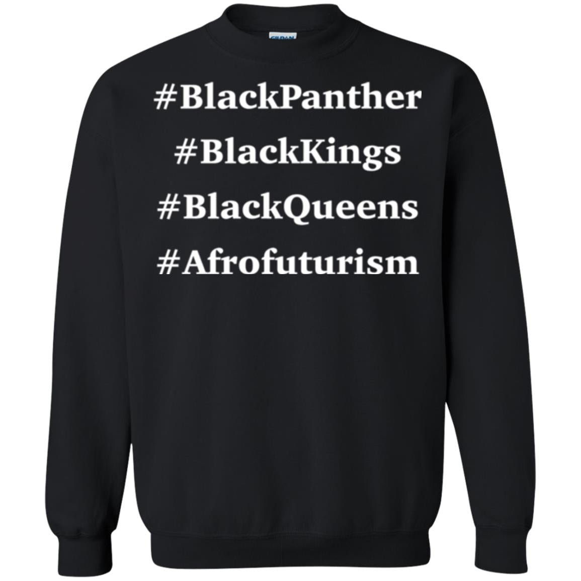 Black Panther Black Kings Black Queens Afrofuturism T-shirt Black