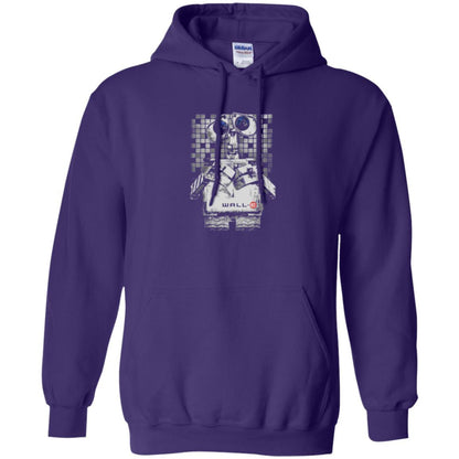 Film T-shirt Wall-e Tile Portrait Graphic Purple
