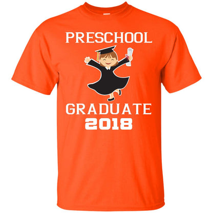 Preschool Graduate 2018 Shirt Orange