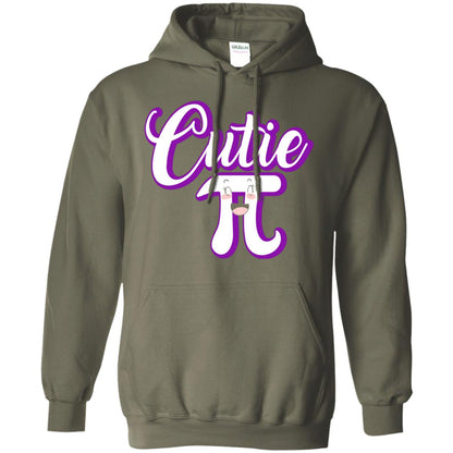 Cutie Pi Math Teacher T-shirt Military Green