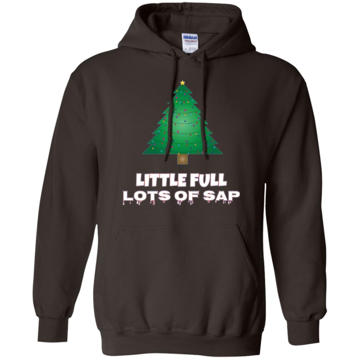 Christmas T-shirt Little Full Lots Of Sap Dark Chocolate