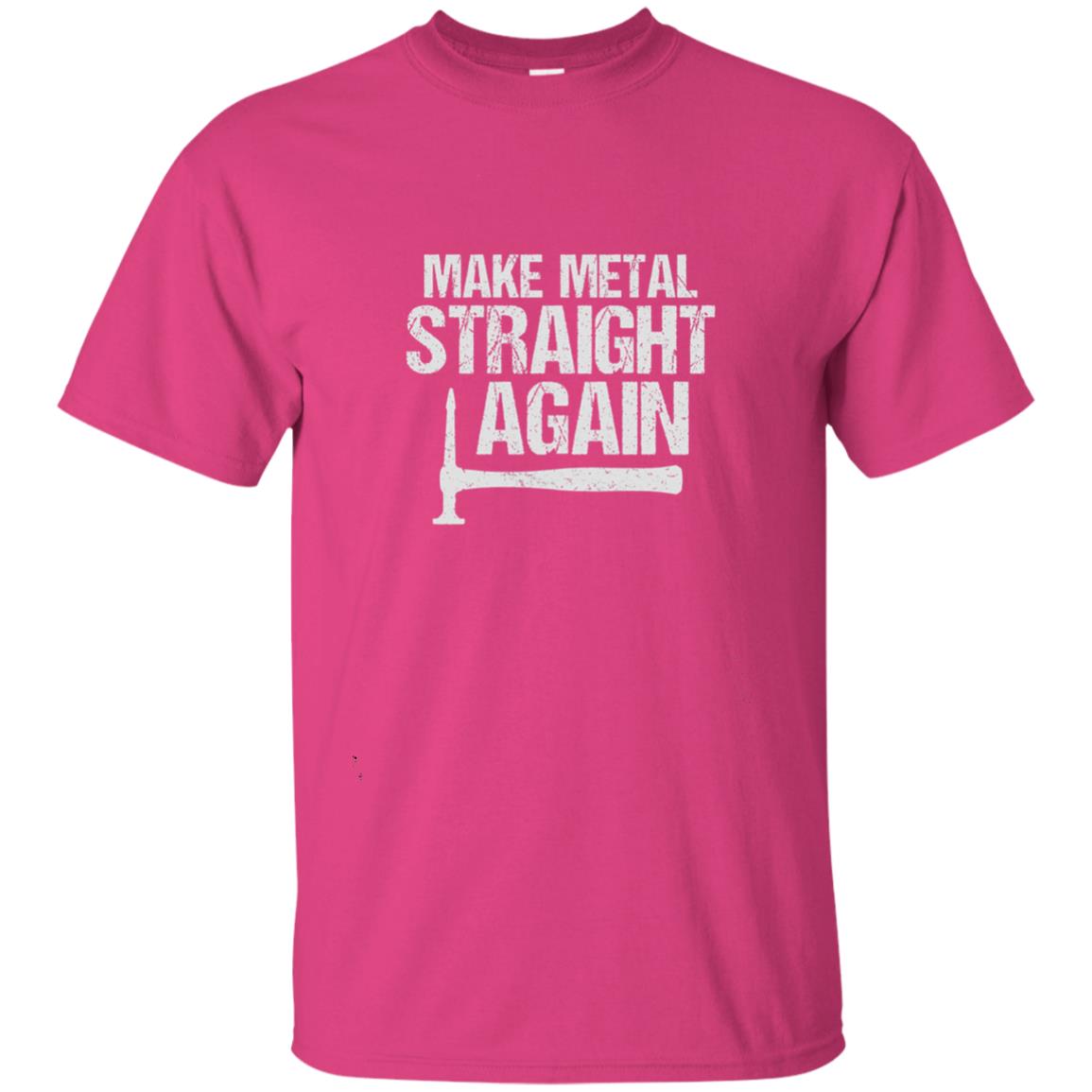 Make Metal Straight Again Auto Body Shirt Heliconia