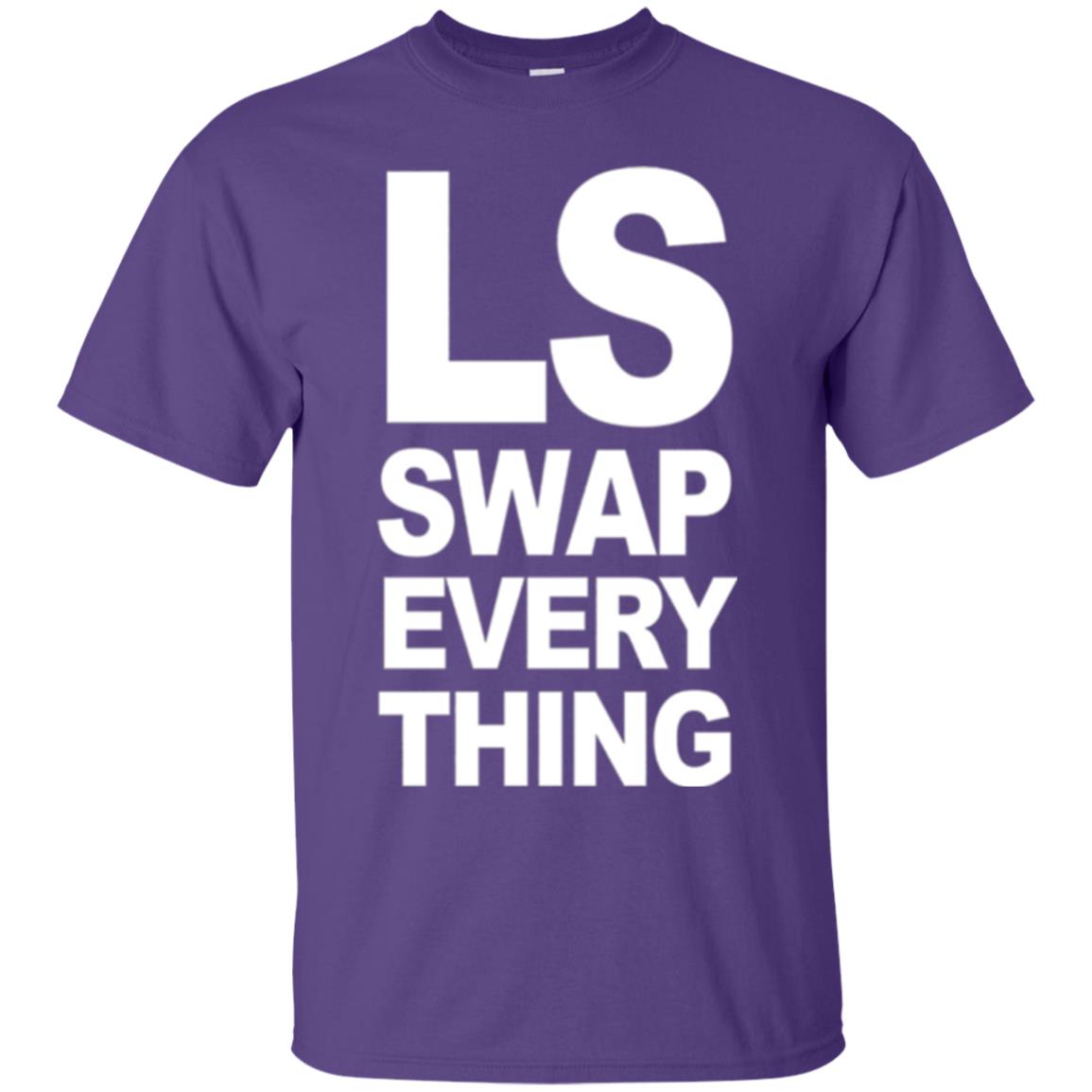 Trucker T-shirt Ls Swap Everything Purple