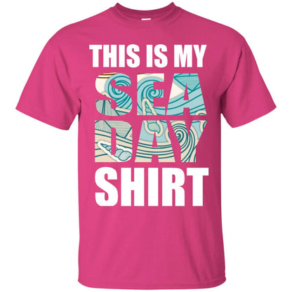Summer Vacation T-shirt This Is My Sea Day Heliconia