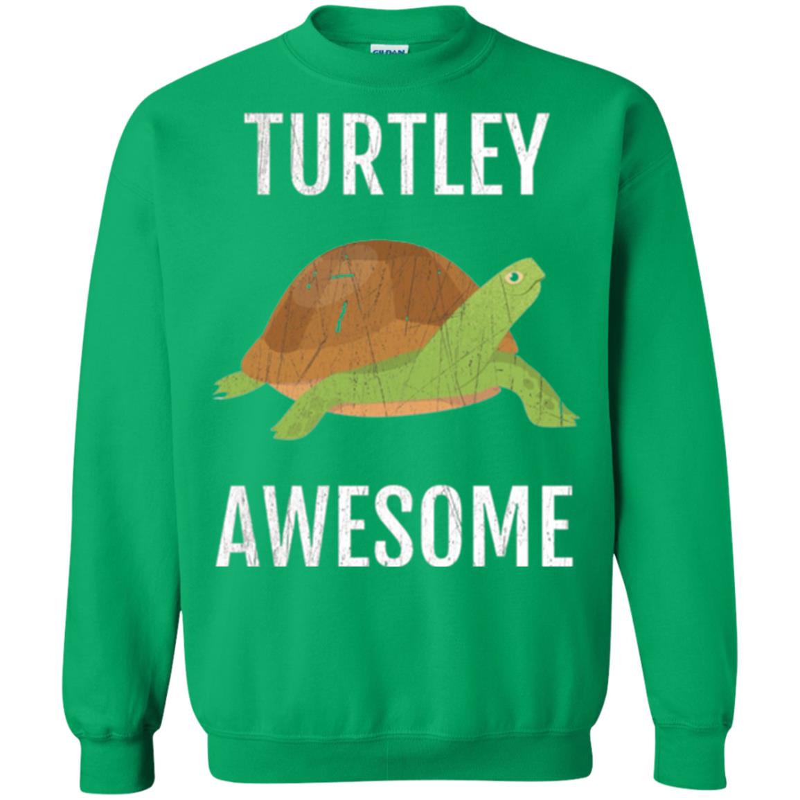 Turtle T-shirt Turtley Awesome Irish Green