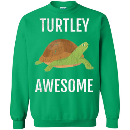 Turtle T-shirt Turtley Awesome Irish Green