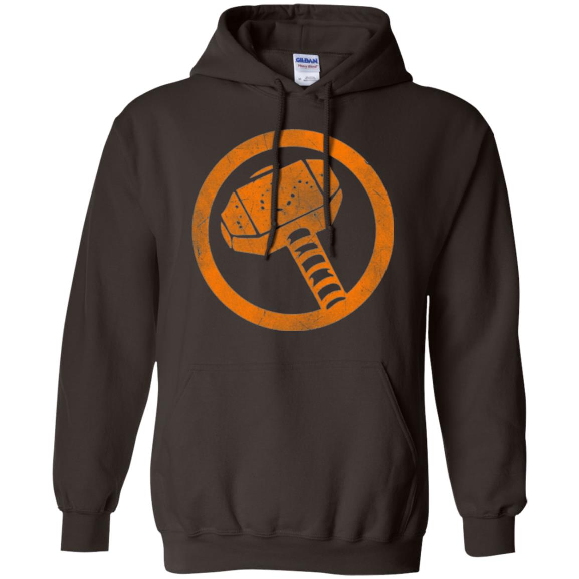 Thor Hammer T-shirt Dark Chocolate