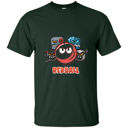 The Crew T-shirt Red Ball 4 T-shirt Forest Green