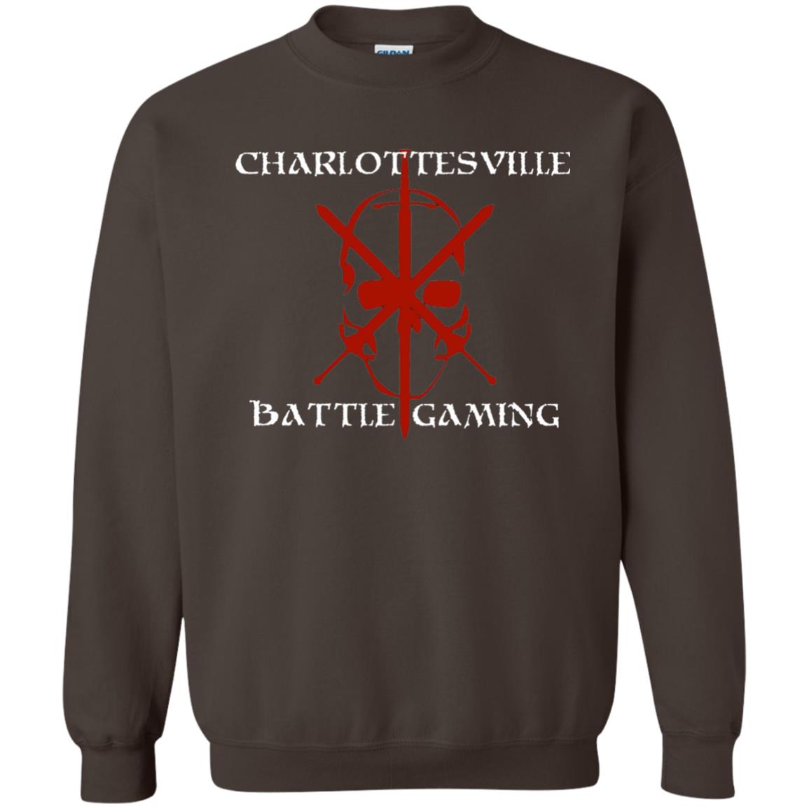 Charlottesville Battle Gaming Gamer T-shirt Dark Chocolate