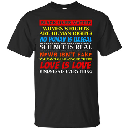 Black Lives Matter Womens Rights Are Human Rights Black
