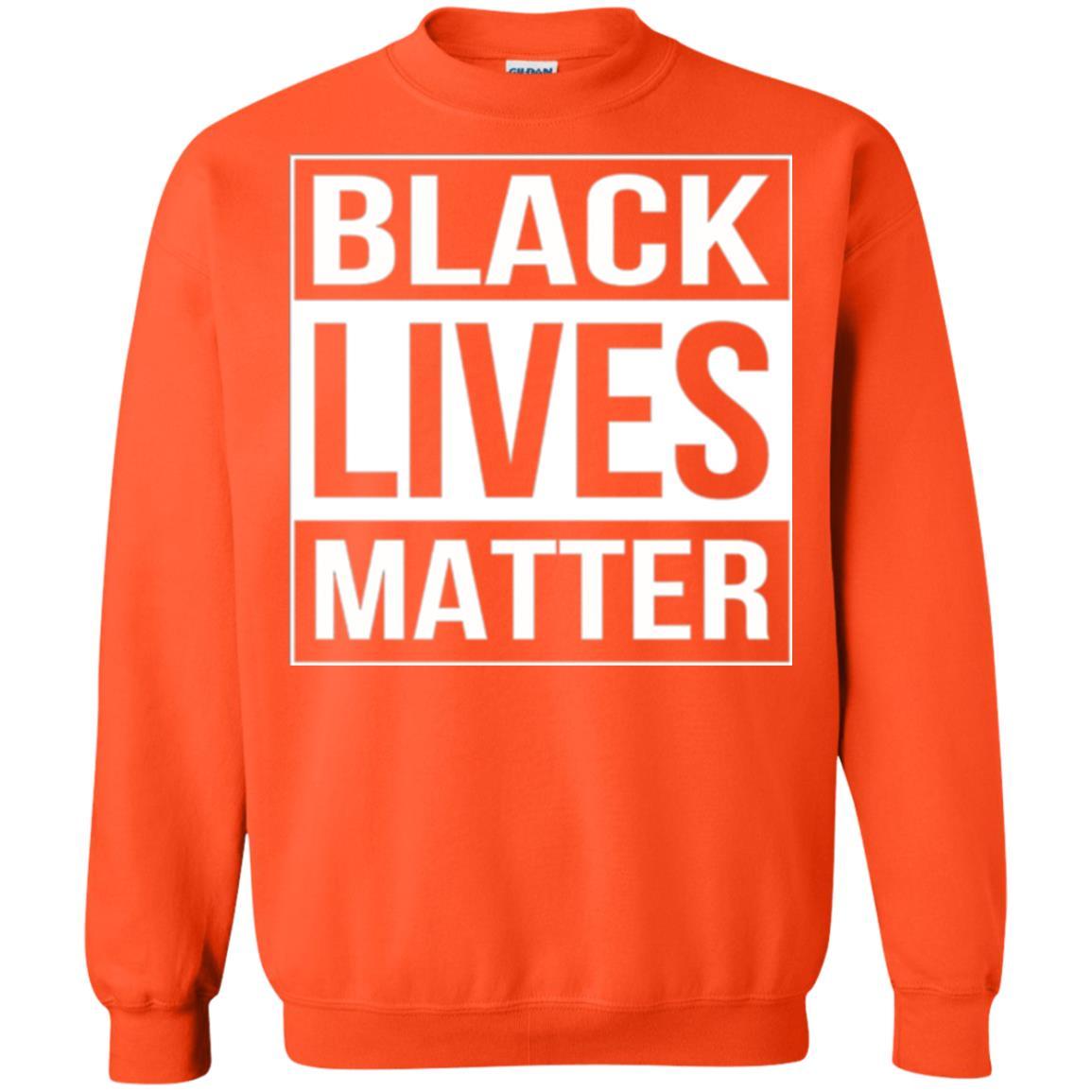 Political T-shirt Black Lives Matter T-shirt Orange