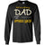 Just An Ordinary Dad Kicking The Crap Outta Appendix Cancer ShirtG240 Gildan LS Ultra Cotton T-Shirt
