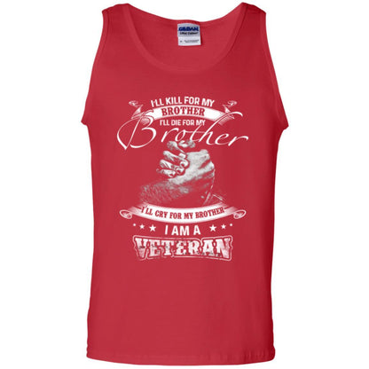 Veteran T-shirt I Am A Veteran Red