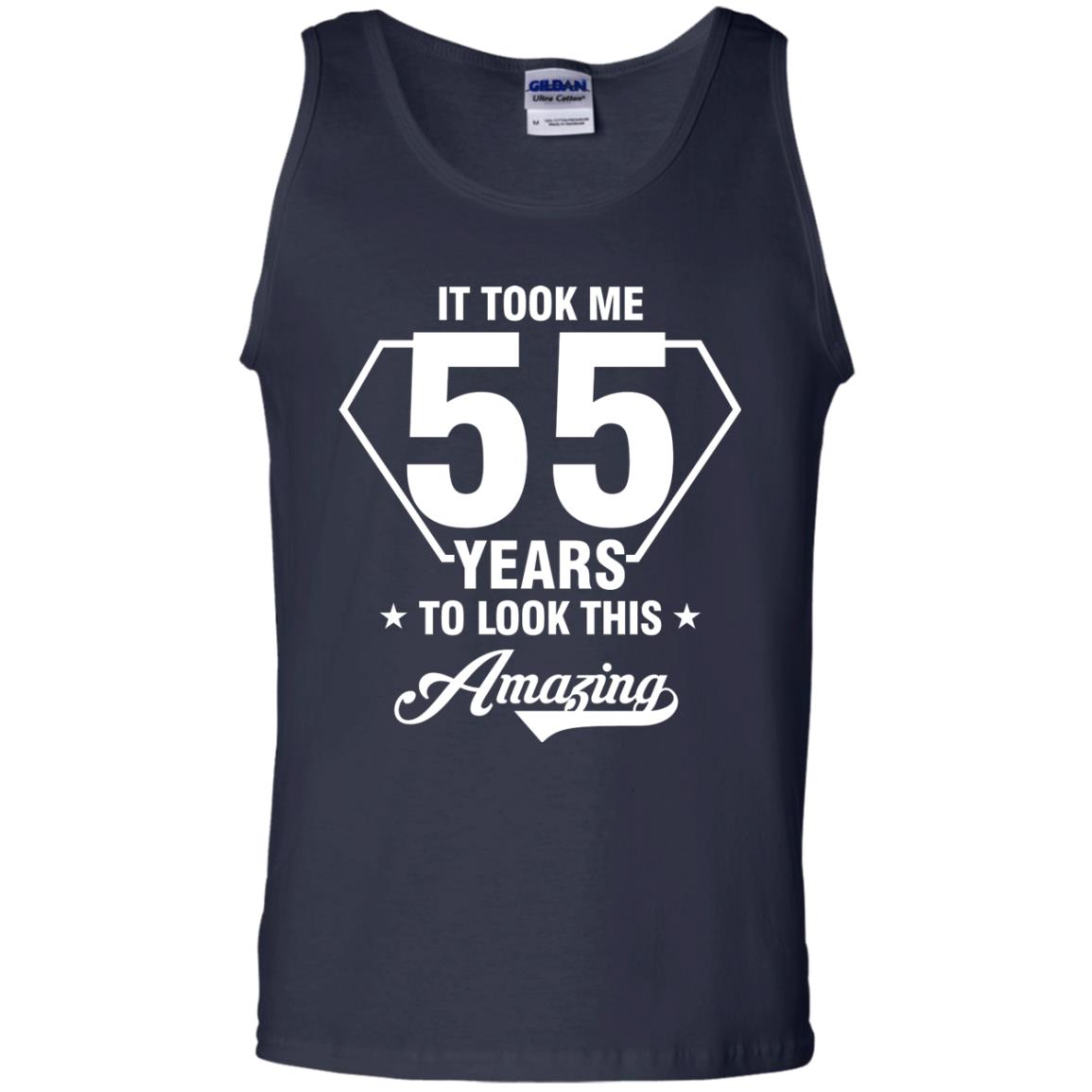 It Took Me 55 Years To Look This Amazing 55th Birthday Shirt Navy