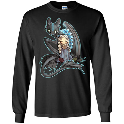 Dragon Night Fury Cartoon Shirt Black