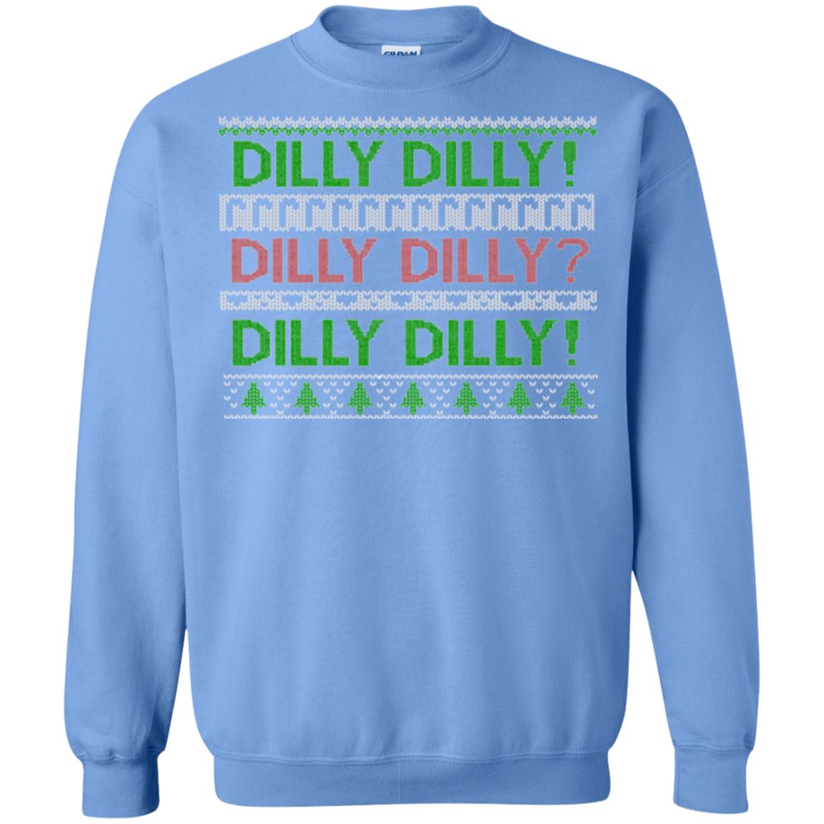 Christmas T-shirt Dilly Dilly Carolina Blue