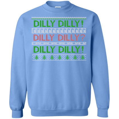 Christmas T-shirt Dilly Dilly Carolina Blue