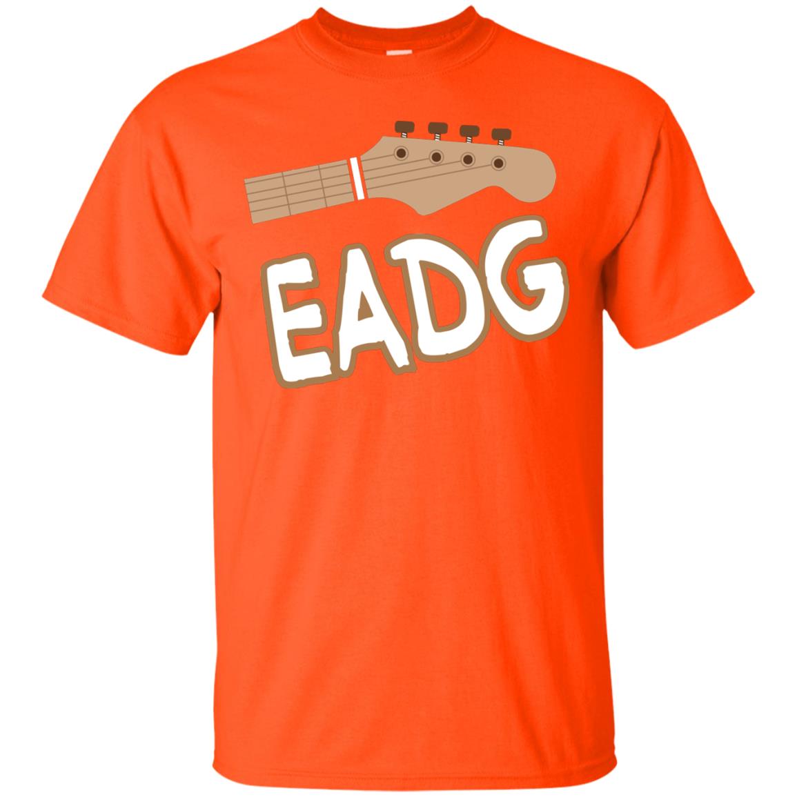 Eadg Bass Tuning Lover Shirt Orange