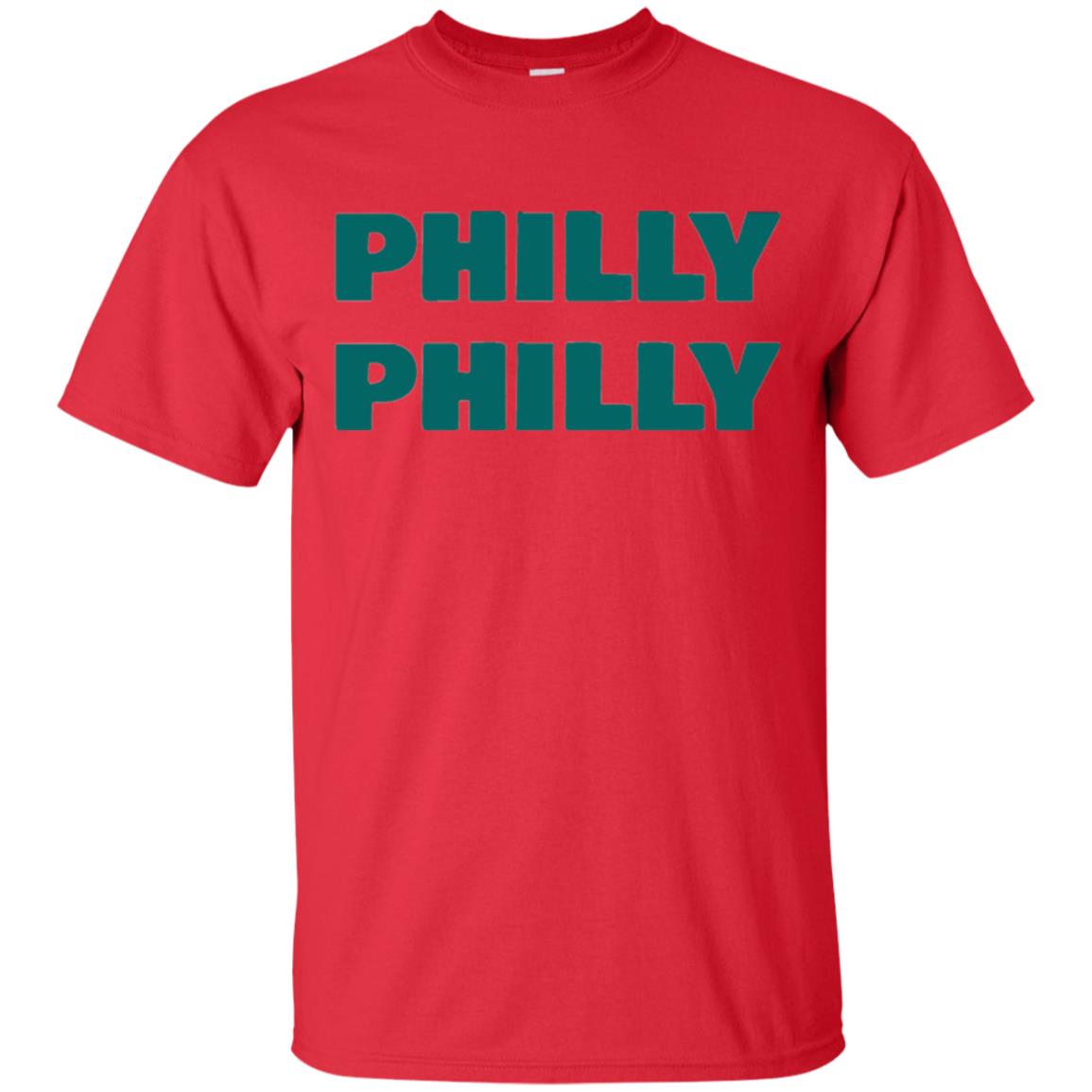 Football Lover T-shirt Philly Philly Philadelphia T-shirt Red