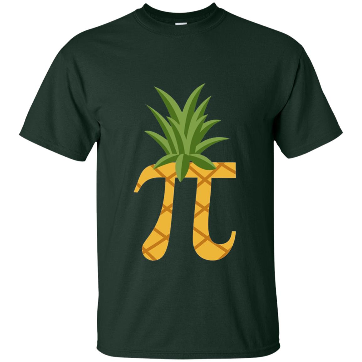 Parody Of Pi Pineapple Funny Pi Day T-shirt Forest