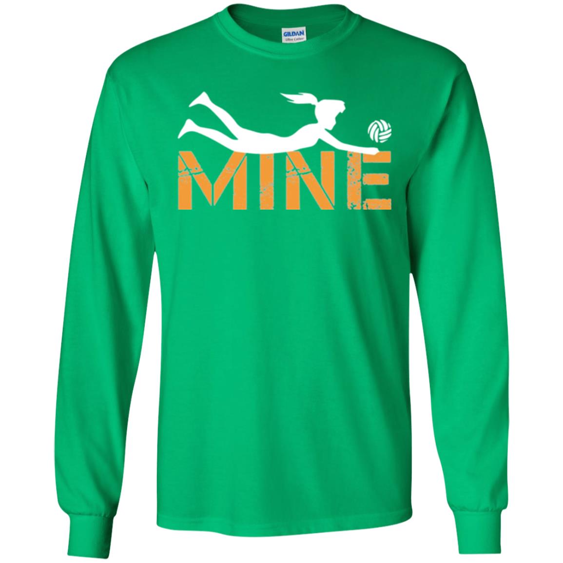 Volleybal Lovers T-shirt Mine Ball Irish Green