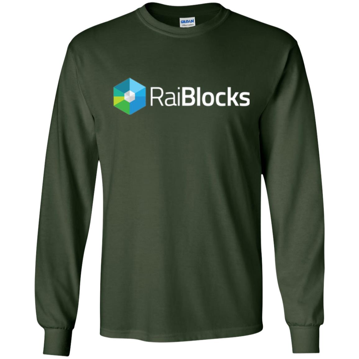Raiblocks Xrb Cryptocurrency T-shirt Forest Green