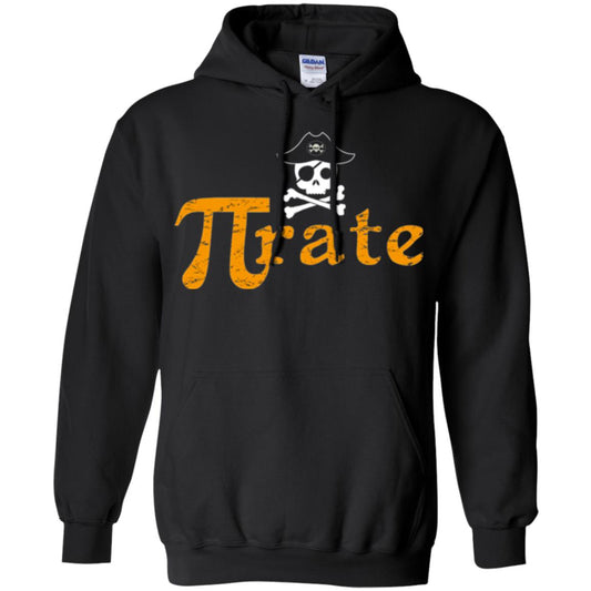 Math Pirate Pi Day T-shirt Funny Math Pirate Black