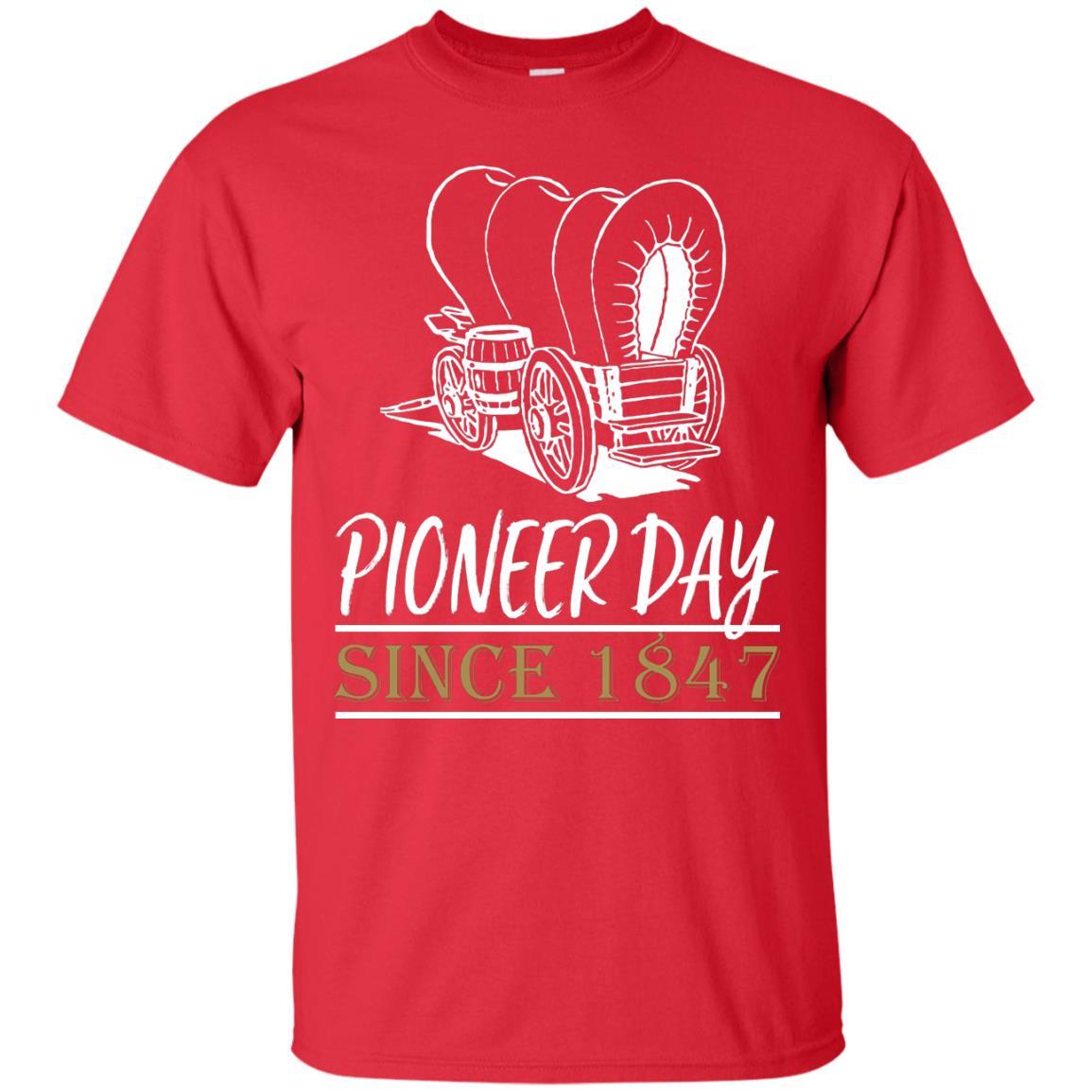 Pioneer Day Since 1847 Shirt Red