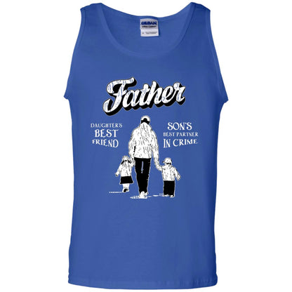 Father Is Daugther's Best Friend Son's Best Partner In Crime Shirt Royal