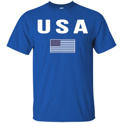 Usa T-shirt America United States Royal